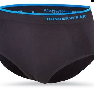 6 Runderwear Women's Running Briefs Size L NEW